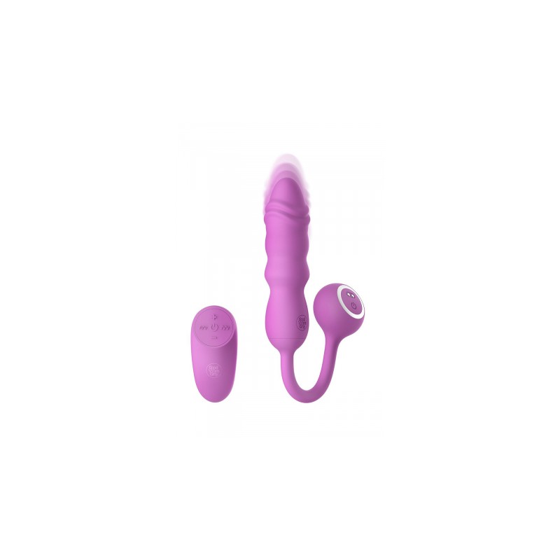 Mini vibro va-et-vient télécommandé - Good Vibes Only