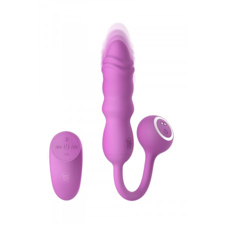 Mini vibro va-et-vient télécommandé - Good Vibes Only